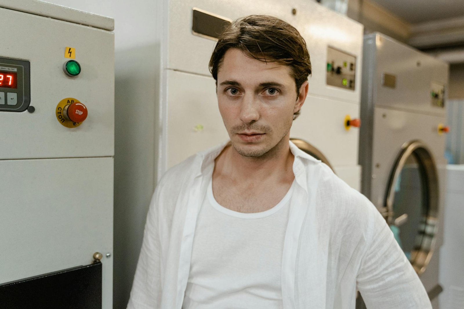 portrait of a young man in a